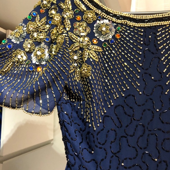 Virgos Lounge Raina Maxi Dress with Embellishments - Picture 4 of 7